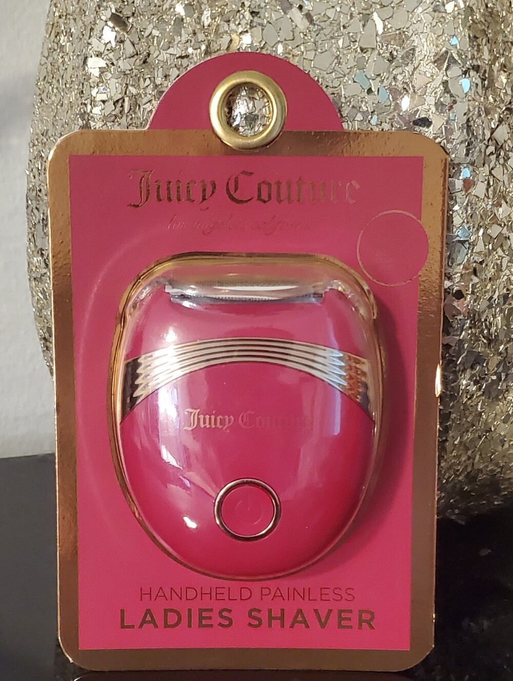💕 Juicy Couture 💕 Pink and Gold Ladies Handheld Shaver